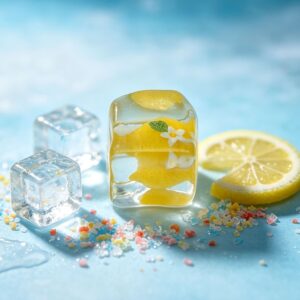 Frozen lemons / 17*17*15 4g