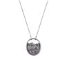 oly-c494924565d4b54df5ff188593986c76 Wholesale Antique Silver Horse Mountain Pendant Necklace Chic Fashion Accessory For Everyday Wear