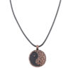 oly-c5cd3f8372143073b469ed523b856504 Wholesale Retro Tai Chi Bagua Yin Yang Alloy Necklace Stylish Vintage Bronze Finish Fashion Accessory For Resale