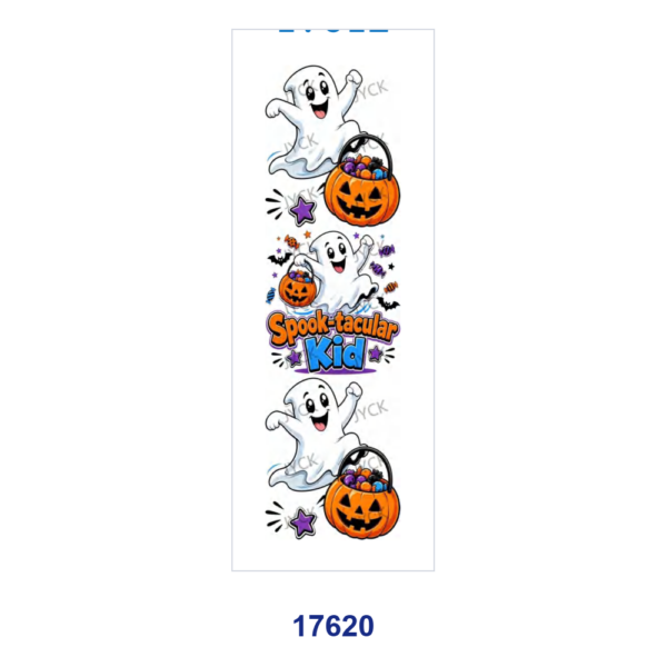 oly-c5e4e4ead4545d057ea1b70ea7edb506 Wholesale 2/8/16pcs Cute Cartoon Halloween Monster Ghost Pumpkin Pen and Bookmark Stickers UV DTF Wraps