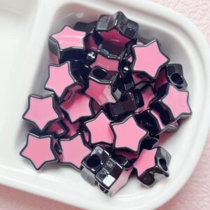 05-black / Size is about 16mm, hole diameter is about 5mm