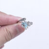 oly-c60fd909e343bc42669adadb73f9e360 Wholesale Vintage Dragonfly Open Adjustable Ring Antique Silver Unisex Jewelry Accessory For Everyday Wear