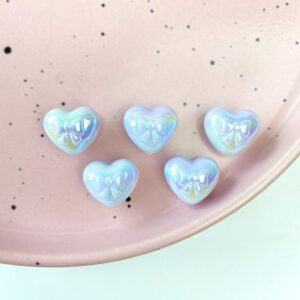 03-light blue / Size is about 15*18mm, hole diameter is about 2mm