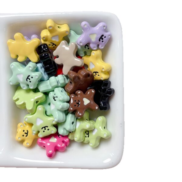 oly-c661f0b4002bbfe8c21f6bb37b7ea888 Wholesale Stylish Alloy Cat Bear Flower Heart Loose Beads for DIY Bracelet Necklace Jewelry Making Gift Accessory