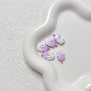 01-light purple / Size is about 20*12*5mm, hole diameter is about 2.5mm