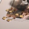 oly-c6d453a9ee574d0298b63fd257a266c9 Wholesale French Style Light Luxury Stainless Steel Electroplated Heart Shaped Pink Diamond Earrings Women S Fashion Accessory For Boutique Resale