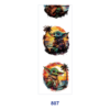 Wholesale 2/8/16pcs Paint Splash Fantasy Creature & Block Figure Print Pen and Bookmark Stickers UV DTF Wraps