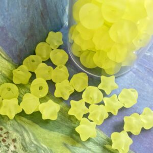 05-yellow / Size is about 11mm, hole diameter is about 2.1mm