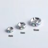 Wholesale Artificial Crystal Purple Wheel Spacer Beads Electroplated DIY Jewelry Accessory for Bracelet Necklace Gift