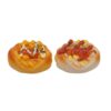 oly-c6f7be63a726e871419c79bc2b9067a0 Wholesale Resin Hot Dog Miniature Food Keychain Pendant Trendy DIY Accessory for Bag Charm or Shoe Buckle