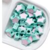 oly-c70ce20e06b4865f33cd63d58bcf7a0c Wholesale Acrylic Oil Drip Star Beads Two Color Large Hole Loose Beads for DIY Phone Charm Keychain and Jewelry Crafting
