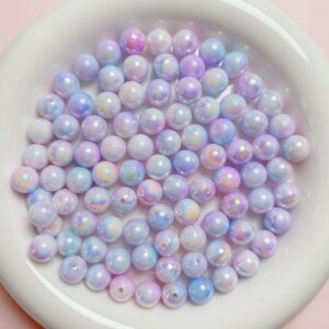 09-Blue and Purple / 10mm(30/bag)