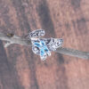 oly-c73ef0ef5af61695f5a81757d08682a2 Wholesale Vintage Dragonfly Open Adjustable Ring Antique Silver Unisex Jewelry Accessory For Everyday Wear