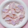 oly-c75ea4ca0b245e6bec874c50678c31e1 Wholesale Acrylic Heart Angel Wings Beads, UV Plated Light Pink DIY Phone Charm Supplies Fashion Accessory Resale