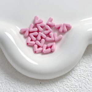 03-pink / Size is about 8mm, hole diameter is about 1.4mm