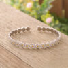 oly-c7d330d10fa65a23fe612ab5e6788ea9 Wholesale Vintage White Enamel Bracelet Retro Metal Women S Bangle Chic Party Gift