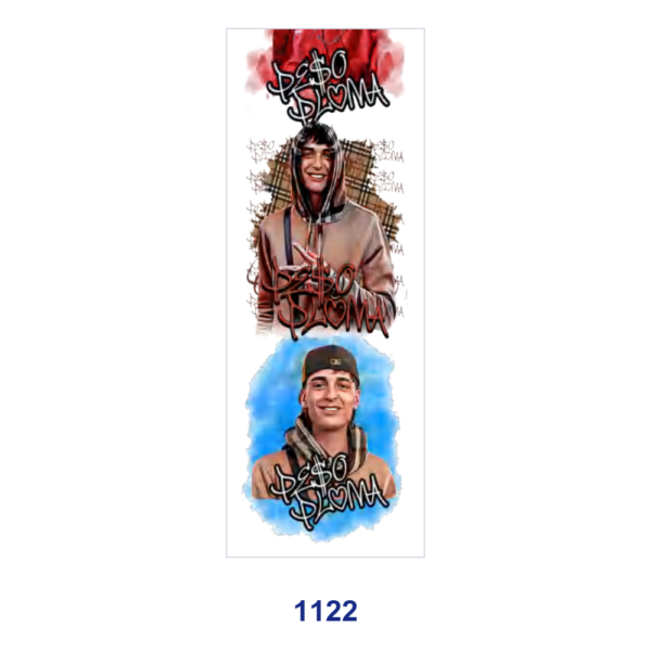 Wholesale 2/8/16pcs Medical Care Religious Figure Mystic Eye Star Graffiti Print Pen and Bookmark Stickers UV DTF Wraps OLY Exclusive