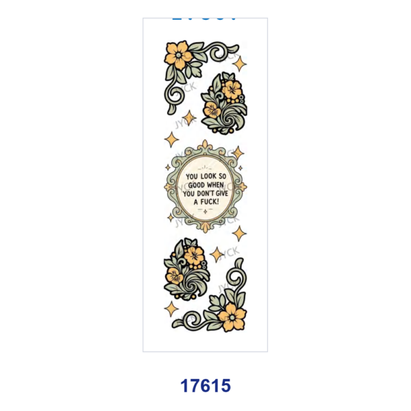 oly-c83322428a622154b703279a455105d7 Wholesale 2/8/16pcs Pastel Kawaii Inspirational Cartoon Style Pen and Bookmark Stickers UV DTF Wraps