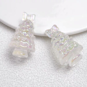 07-White / The size is about 22 * 37mm