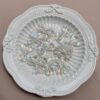 Wholesale Vintage Pearl Bow Charms, ABS Imitation Pearl DIY Phone Case Epoxy Resin Accessory