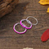 oly-c9296f16217f687f3c65c381ced7d117 Wholesale Zinc Alloy Electroplated Turquoise Crystal Bracelet Set Retro Bohemian Unisex Jewelry Gift