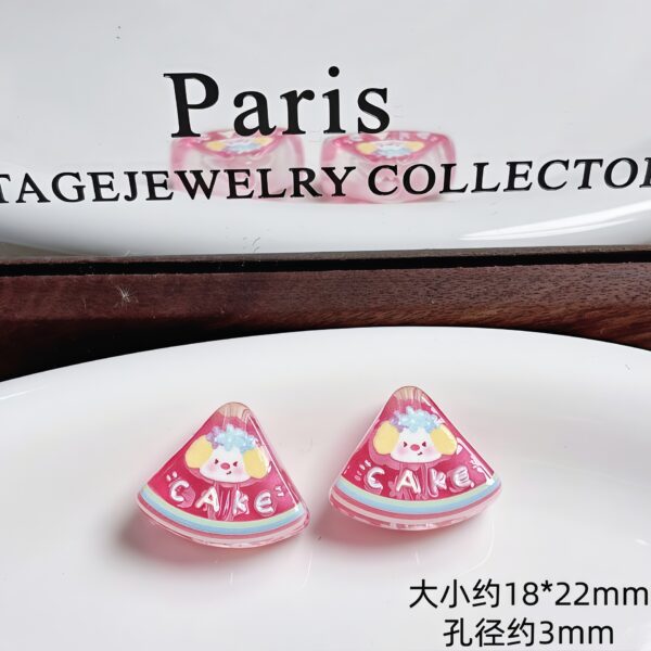 oly-c92b123c9d9f1d3786b7fa85cc4ecece Wholesale Acrylic Cute Cartoon Bear Rabbit Beads DIY Phone Chain Keychain Bag Pendant Car Charm Gift