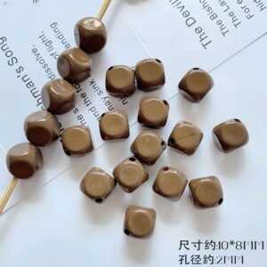 14-coffee color / See pictures for size (sold by the piece)