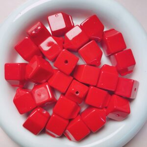 08-Red / Size is about 20 * 15mm, aperture is about 2.8mm