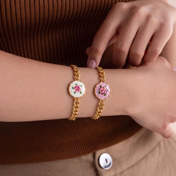 oly-c9ab992d57df4339d14135c1f2dbbd5b Wholesale Heart Star Cuban Chain Bracelet Tone Copper Elastic Woven Rope Unisex Everyday Gift