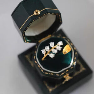 oly-c9ebebb69d286396b91d3db2d0720d6f Wholesale Trendy Two Tone Flower Open Ring Adjustable Zinc Alloy Fashion Jewelry Accessory For Women Gift