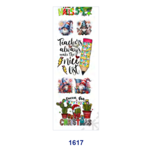 1617 / 8pcs / 11*3.2cm