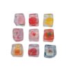 Wholesale Resin Blueberry Ice Cube Keychain Pendant DIY Jewelry Accessory for Boutique Resale and Gift