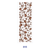 Wholesale 2/8/16pcs Teacher Slogan Floral Leopard & Sport Ball Print Pen and Bookmark Stickers UV DTF Wraps