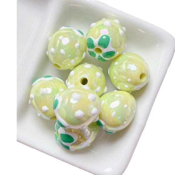 oly-cb24d764c8eb1c73d6e07d5c800c054c Wholesale Loose Hand Painted Strawberry Acrylic Beads for DIY Phone Charm and Keychain Craft