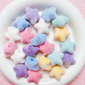 07-randomly mixed colors / The size is about 23*21mm, the hole diameter is about 2.6mm (sold by piece)