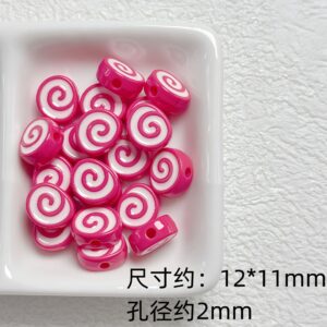 13-dark pink / See pictures for size (sold by the piece)