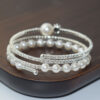 oly-cb3ec7d839a2e5dc67966999efc2c61e Wholesale Electroplated Rhinestone Zircon Open Wrap Bracelet Stylish Bridal Women S Jewelry Gift