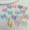 oly-cb7134765f087eb9cd21b5b9019f6226 Wholesale Electroplated Acrylic Balloon Bow Beads Summer UV Coated Loose Beads for DIY Necklace Bracelet Hair Clip Jewelry Making
