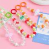 oly-cbbd0c200d12feb573a895baac6b4087 Wholesale Acrylic Colorful Abacus Spacer Beads Large Hole DIY Jewelry Accessory for Phone Charm Necklace & Hair Accessory