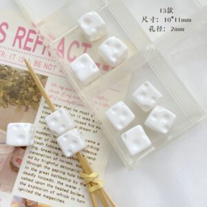 12-white / See pictures for size (sold by the piece)