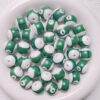oly-cc90b7506427ea2a4c3bf0b438e5cf49 Wholesale Two-Tone Resin Billiard Ball Beads Round Loose Beads for DIY Jewelry, Phone Charm, Bracelet Making, Craft Supply