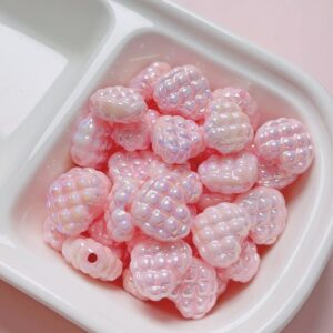 03-pink / Size is about 13 * 15mm, aperture is about 2mm