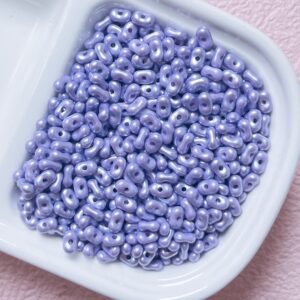 08-light purple / Size is about 4*6.5mm, hole diameter is about 1.2mm
