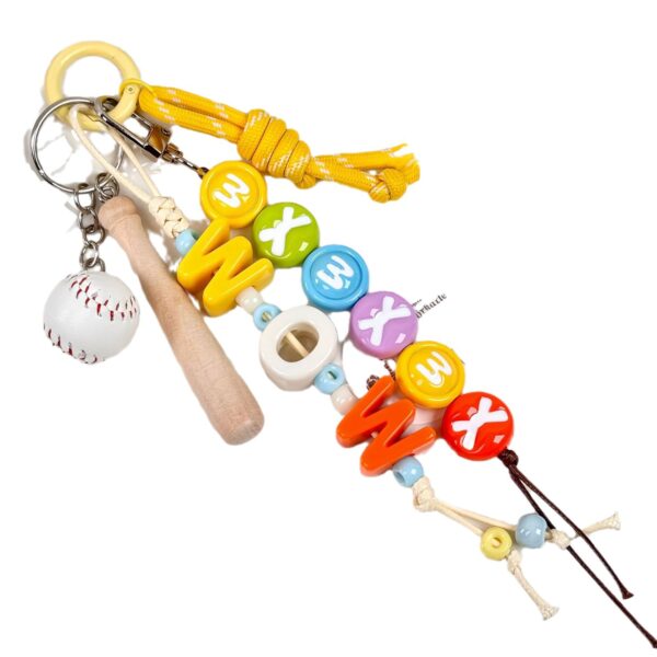 oly-cda33624163c0935c675f45920e2426b Wholesale Colorful Acrylic Alphabet Loose Beads Large Hole DIY Charms for Phone Bag Keychain Making