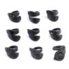 Wholesale Antique Finish Zinc Alloy Unisex Stacking Rings 9 Piece Set For Everyday Wear Boutique Resale