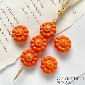 11-orange / See pictures for size (sold by the piece)
