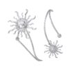 oly-ce9bfc648687de528dbad2a4f6fc9669 Wholesale Stylish Vintage Sunflower Electroplated Metal Open Bangle Adjustable Women S Bracelet Boutique Resale Jewelry Accessory