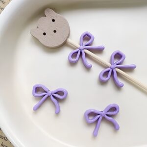 03-light purple / Size is about 12*16mm, hole diameter is about 2.4mm