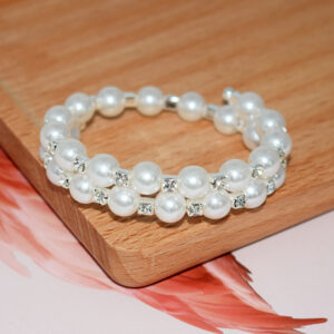 SL-1016-2 row silver 8mm