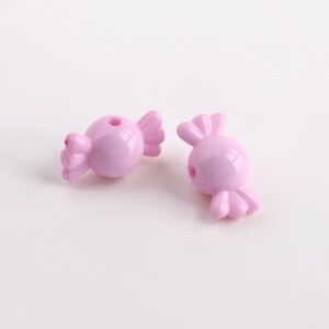 02-light pink / Size is about 21*11mm, hole diameter is about 2.3mm